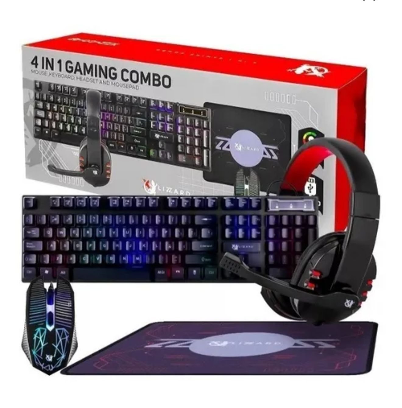 Combo Gamer Lizzard
